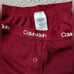 CALVIN KLEIN Hashtag Long Sleeve Pajamas Red size Large, BUNDLE of 5