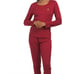 CALVIN KLEIN Hashtag Long Sleeve Pajamas Red size Large, BUNDLE of 5