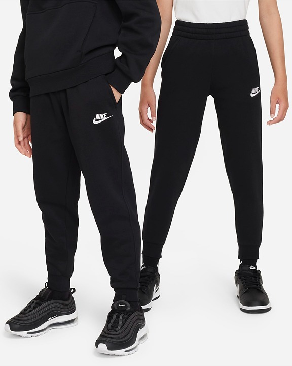 Nike Kid's Sportswear Club Fleece Joggers, Black, Size S