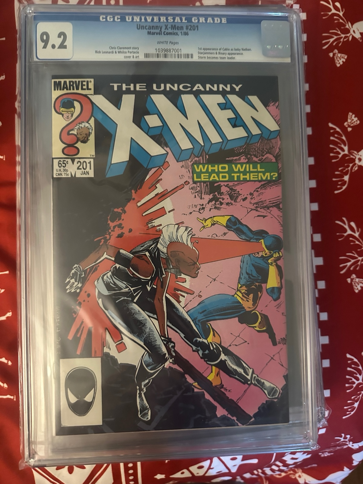 The Uncanny X-Men #201 CGC 9.2