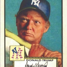 (Lot of 50) DONALD TRUMP CUSTOM ART CARD - 1952 A