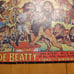 Vintage Clyde Beatty Cole Brothers Circus Two-Sided Jigsaw Puzzle 500+ pcs, 1970
