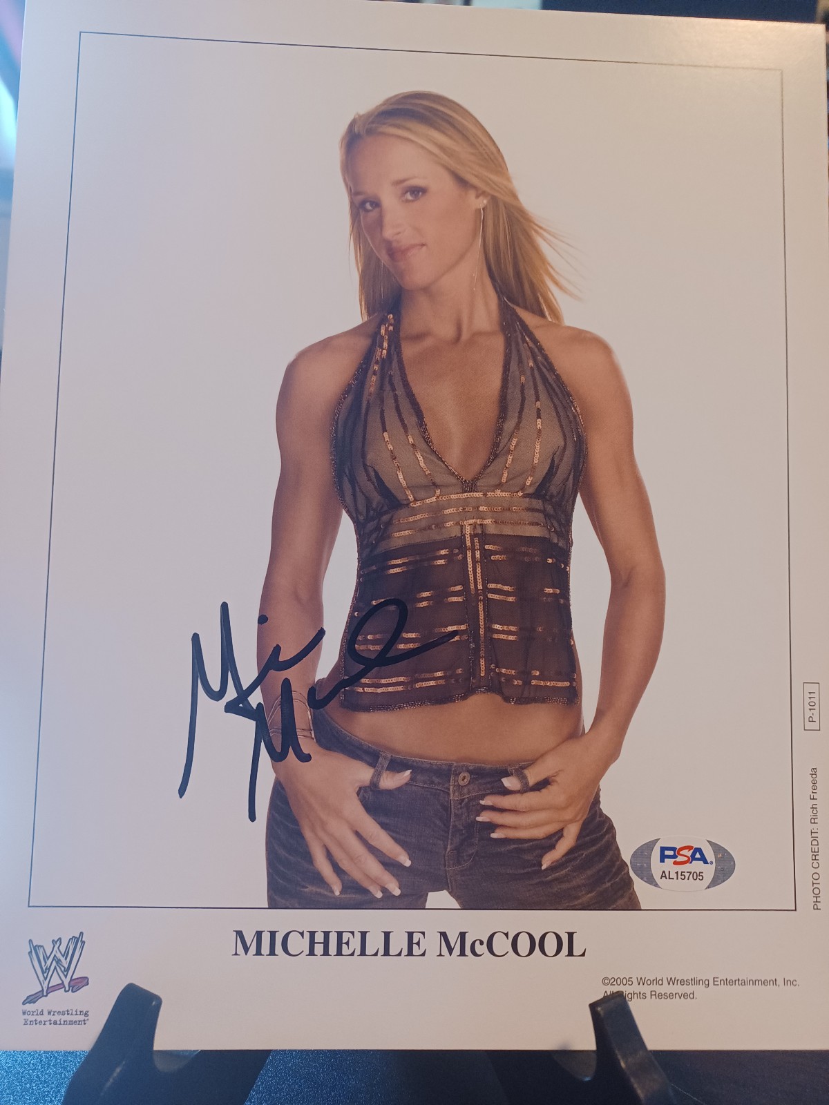 Michelle McCool Signed WWE Promo