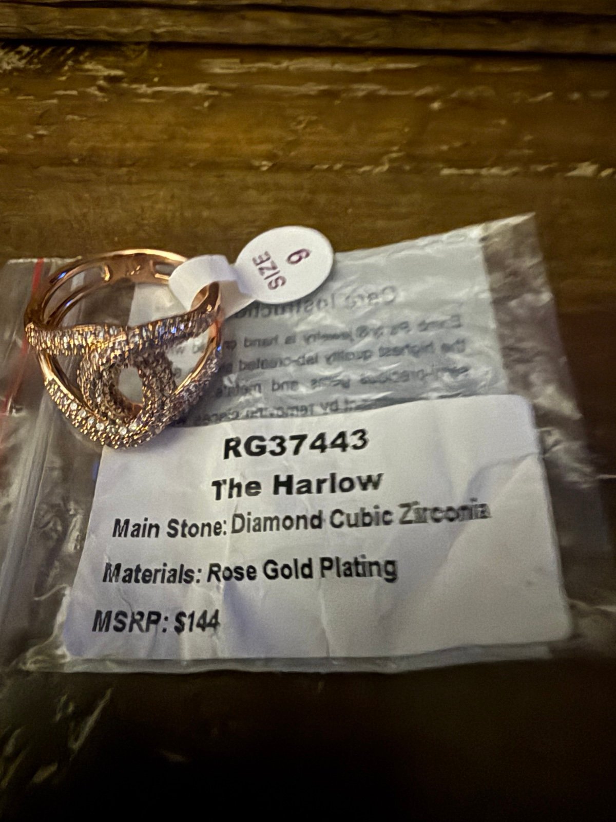 Bomb Party Harlow April 2025 Rose Gold Size 9