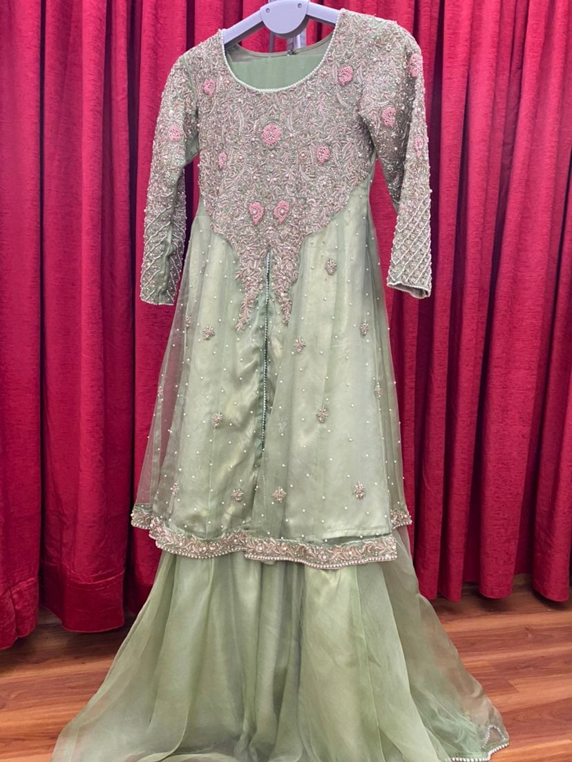 Pakistani shalwer kamiz (nikah dress)