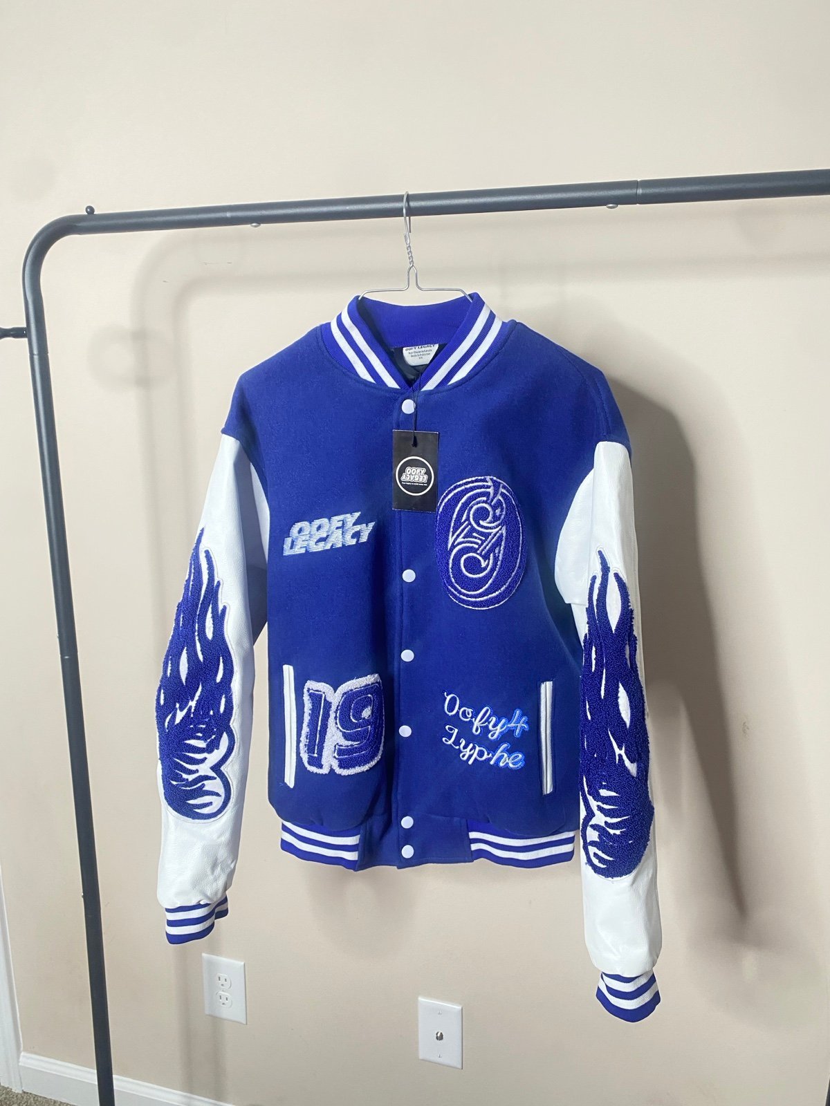 “Heart on Flames” Varsity Jacket