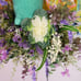 Flocked Bunny Wreath, Easter Wreath, Flocked Bunny Decor, Spring Wreath