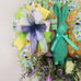 Flocked Bunny Wreath, Easter Wreath, Flocked Bunny Decor, Spring Wreath