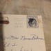Unique Vintage GEORGE WASHINGTON 5 CENT BLUE UNITED STATES POSTAGE STAMP