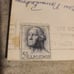 Unique Vintage GEORGE WASHINGTON 5 CENT BLUE UNITED STATES POSTAGE STAMP