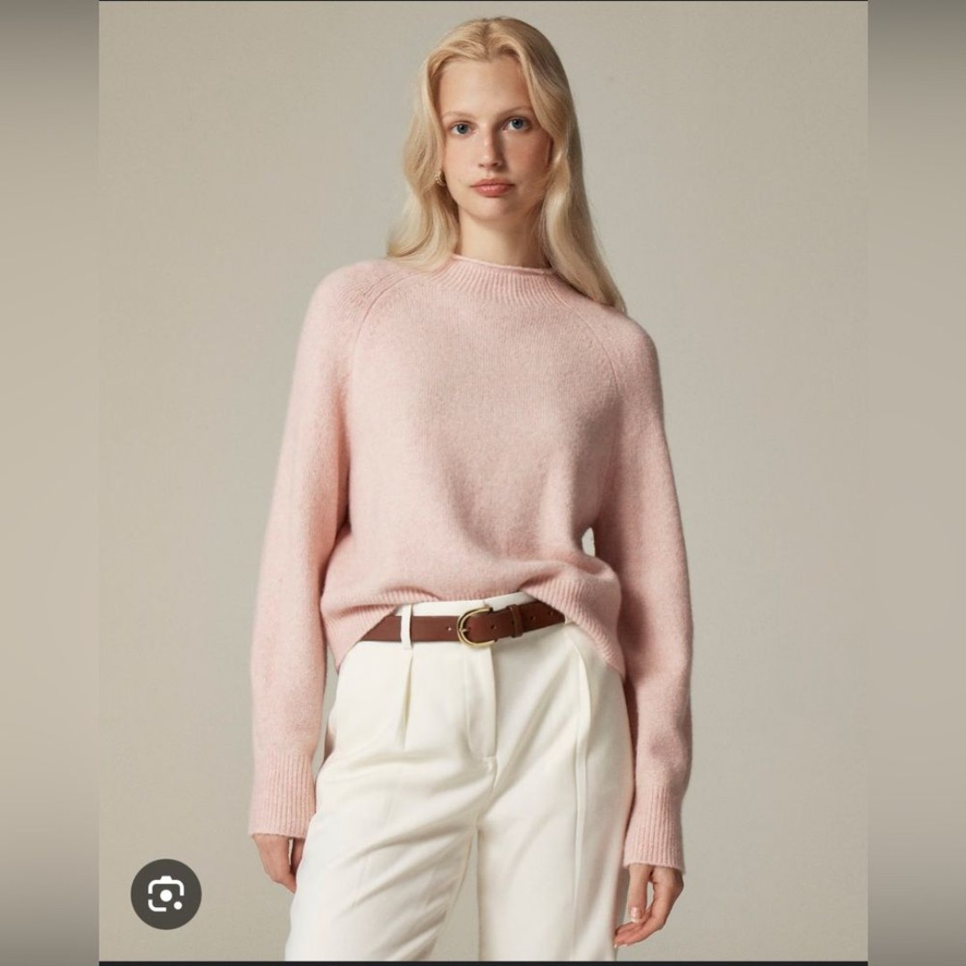 J. Crew Women’s Rollneck Sweater in Supersoft Yarn Size XS NWT #CB945