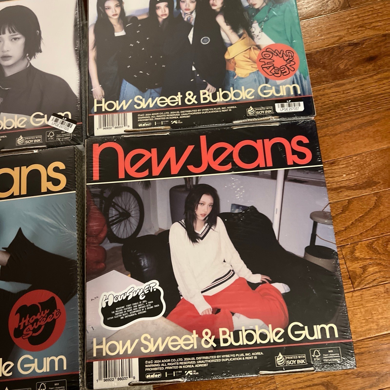 Newjeans how sweet album SET all six versions