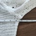 MIGUELINA White Crochet Mini Cover-Up Dress XS Resortwear Vacation Beach Boho