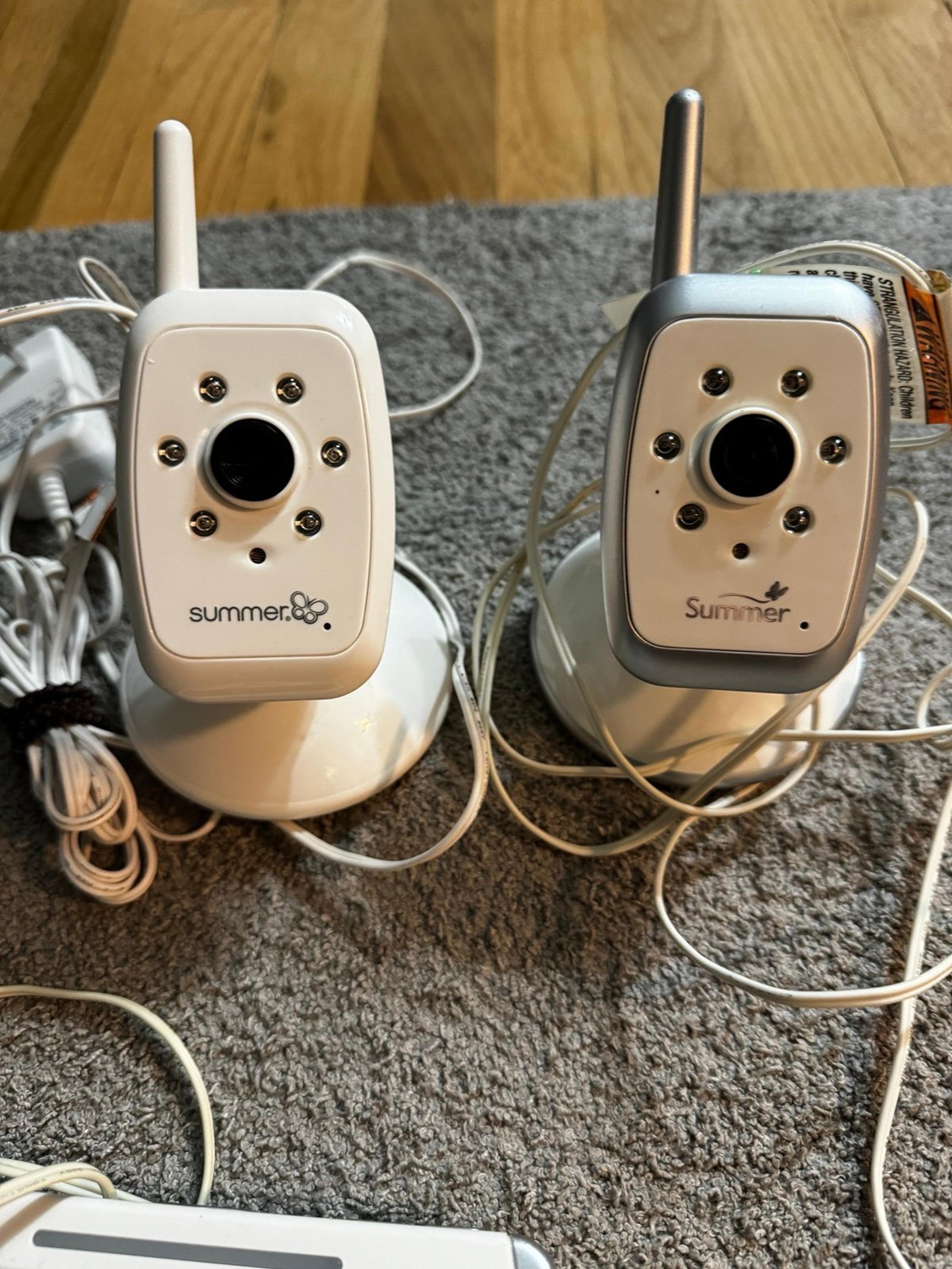 2 Summer infant baby monitors — cameras and screen