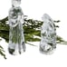 WATERFORD CRYSTAL MARY AND JOSEPH FIGURINE MADE IN IRELAND NEW