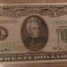 Series 1950 20 dollar bill