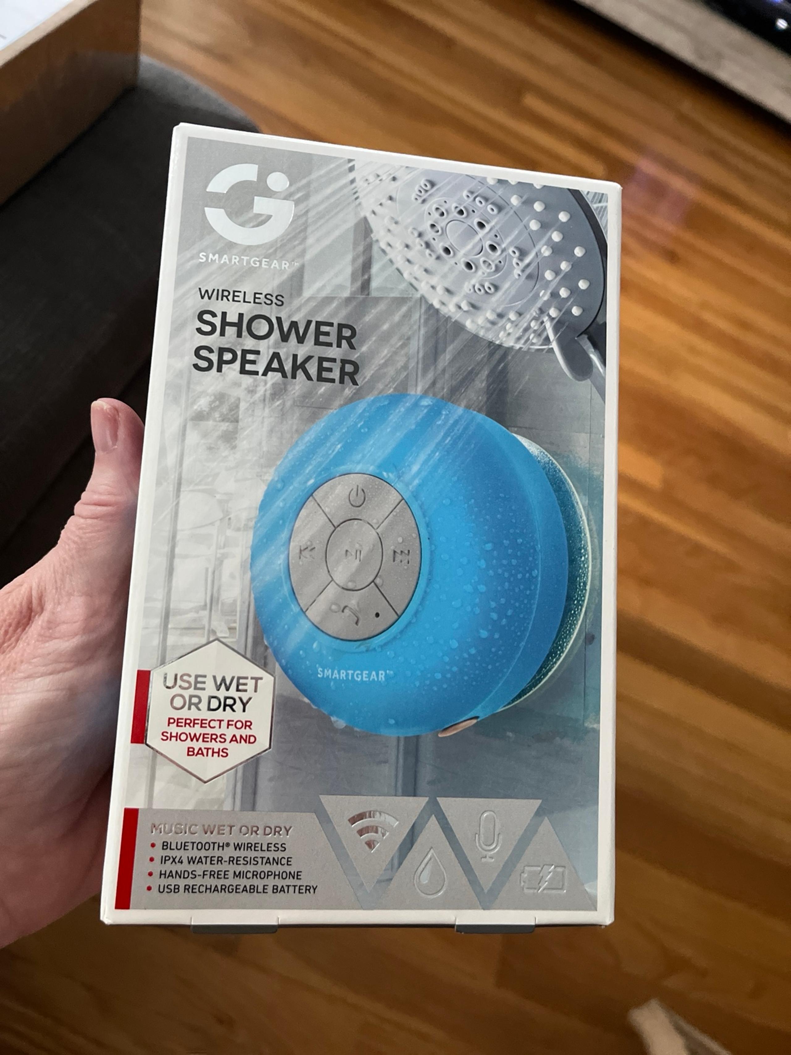 Wireless shower speaker