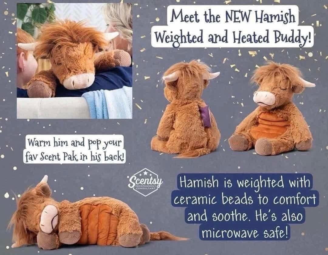 Scentsy Hamish Cow
