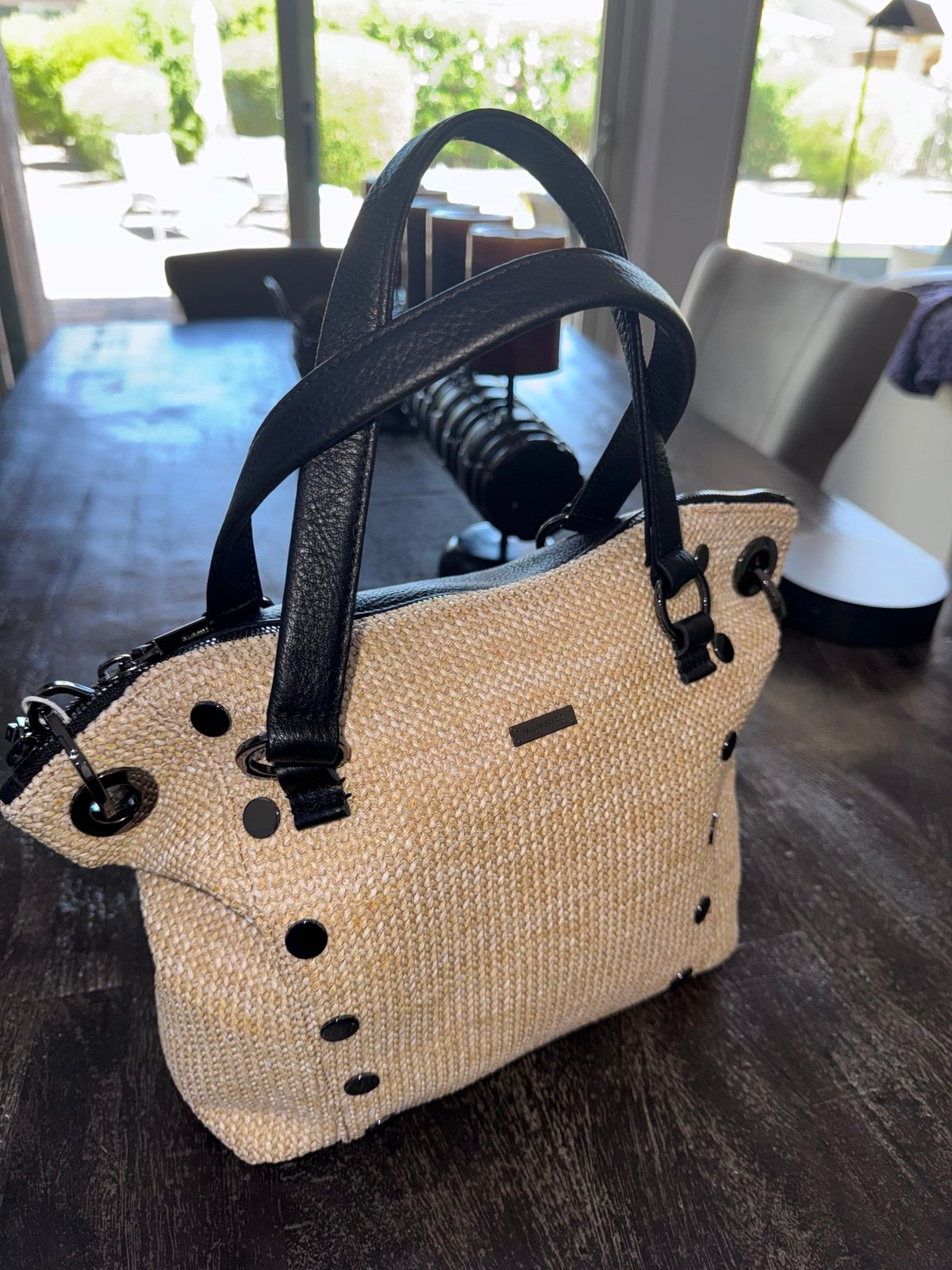 Hammitt “NWT” Daniel Medium Chaparral Raffia!!! Reg 625+tx Gorgeous soft bag