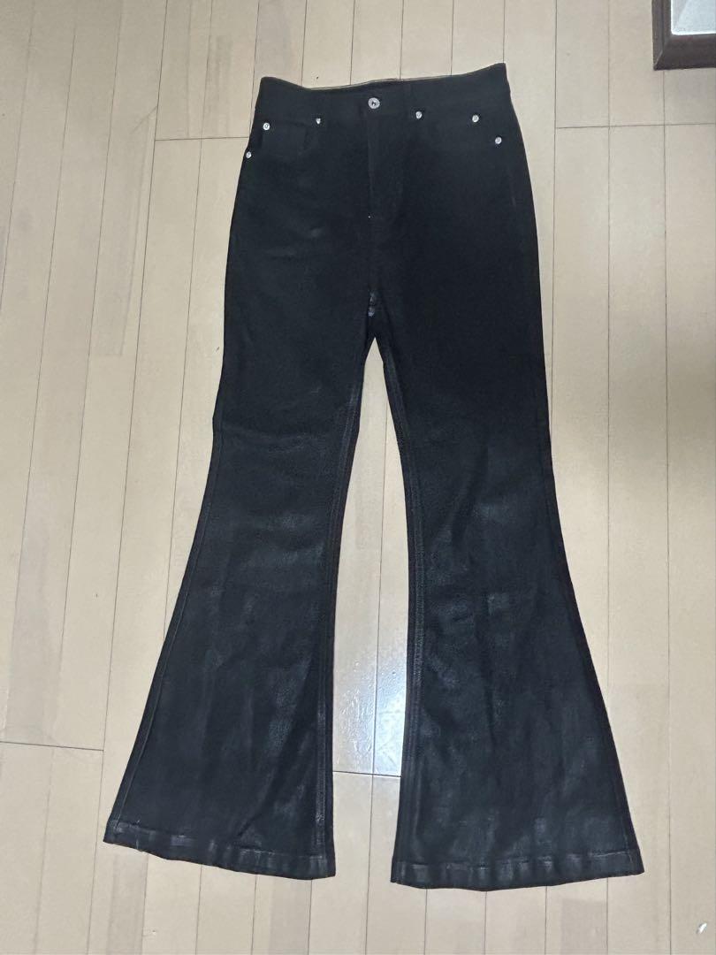 Wax Gloss Flare Pants [archive opium y2k]
