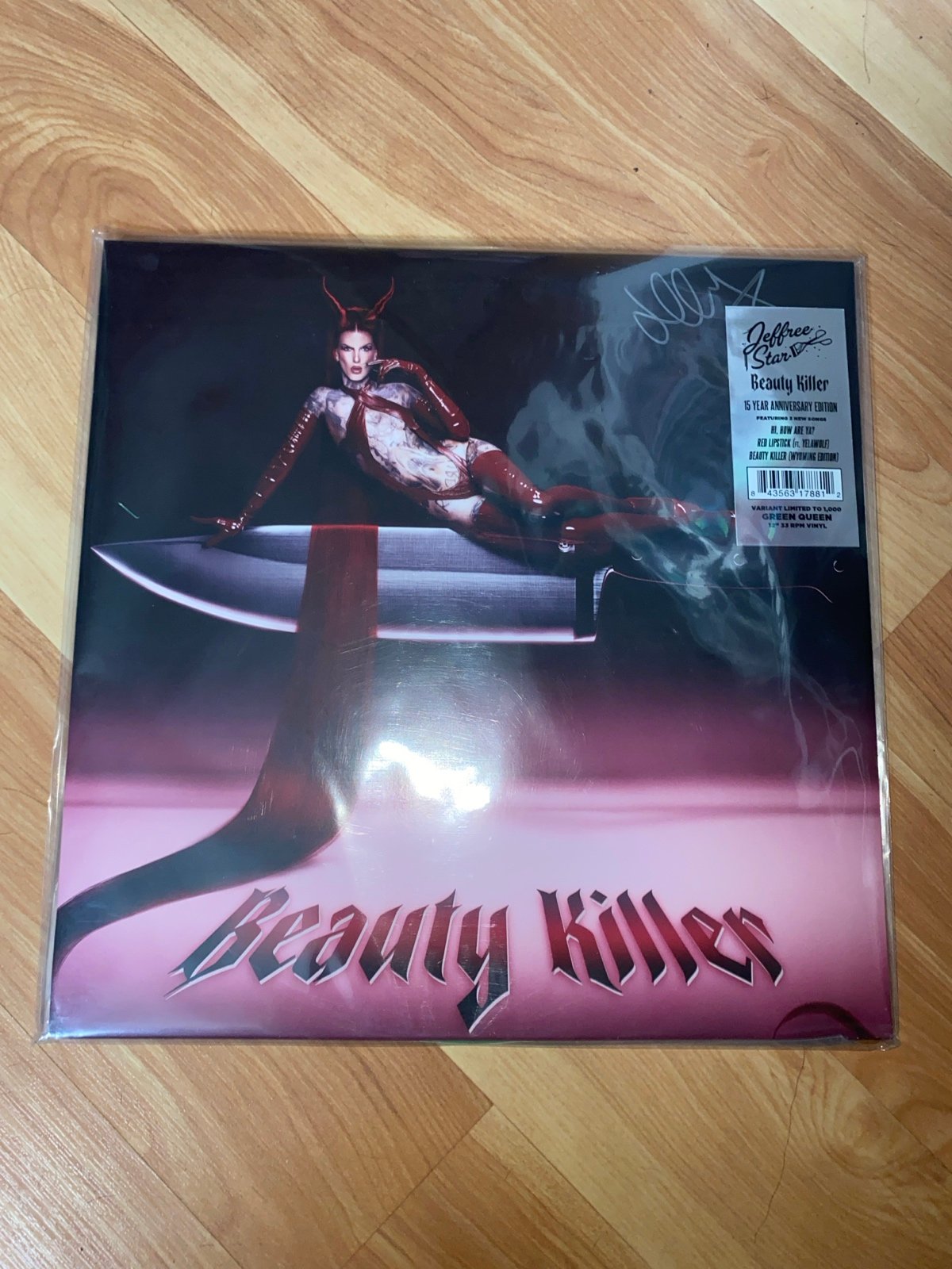 Jeffree Star SIGNED Vinyl