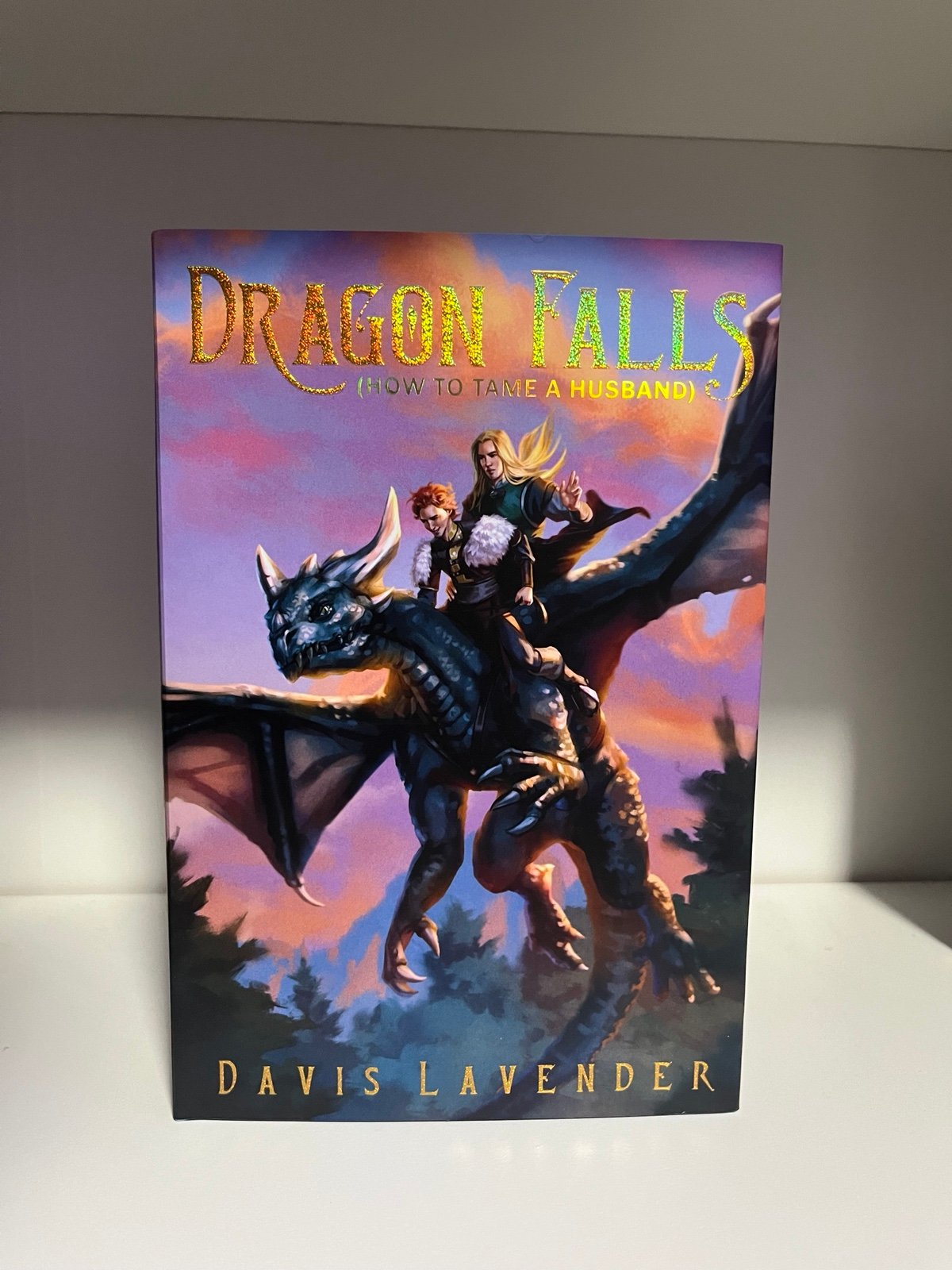 Dragon Falls by Davis Lavender *signed*