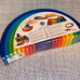 Grimm's Retired Sunset Rainbow Stackers