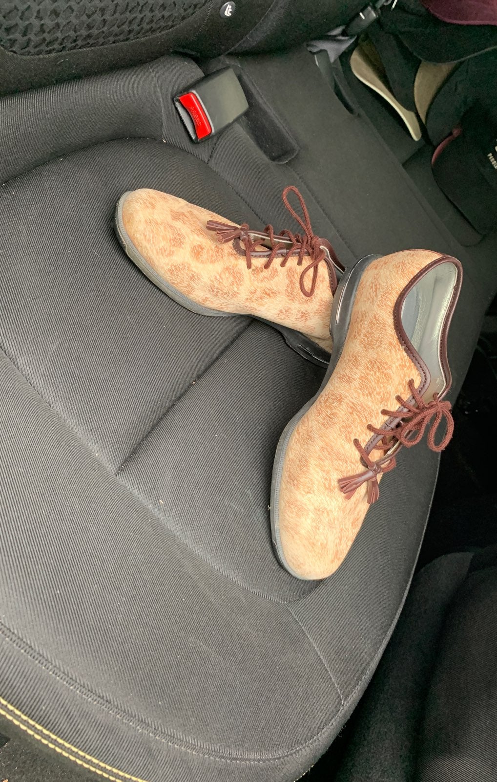 golf bag, golf shoes