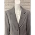 Alex Marie Gray Pinstriped Business Pant Suit Size 12(Jacket) 16(Pant)