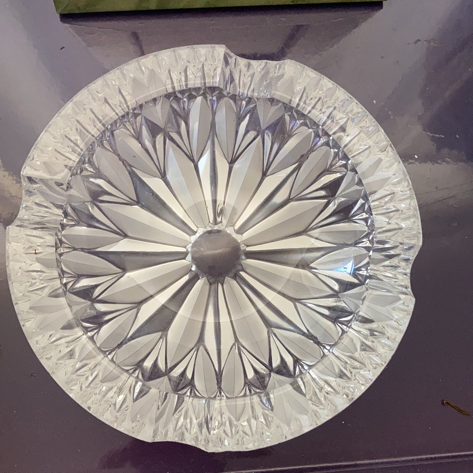 vintage ashtray glass made in Paris