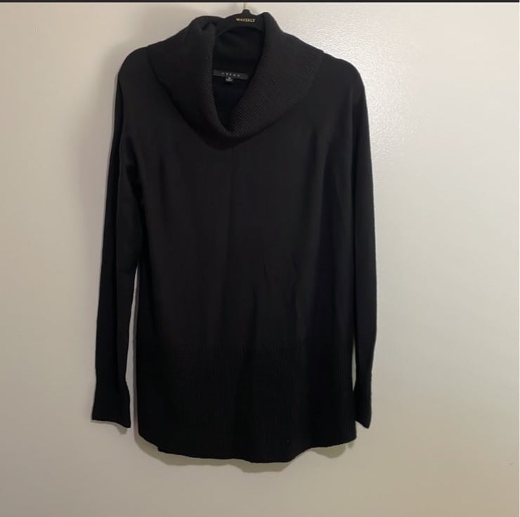 Cyrus Black Turtle Neck Sweater