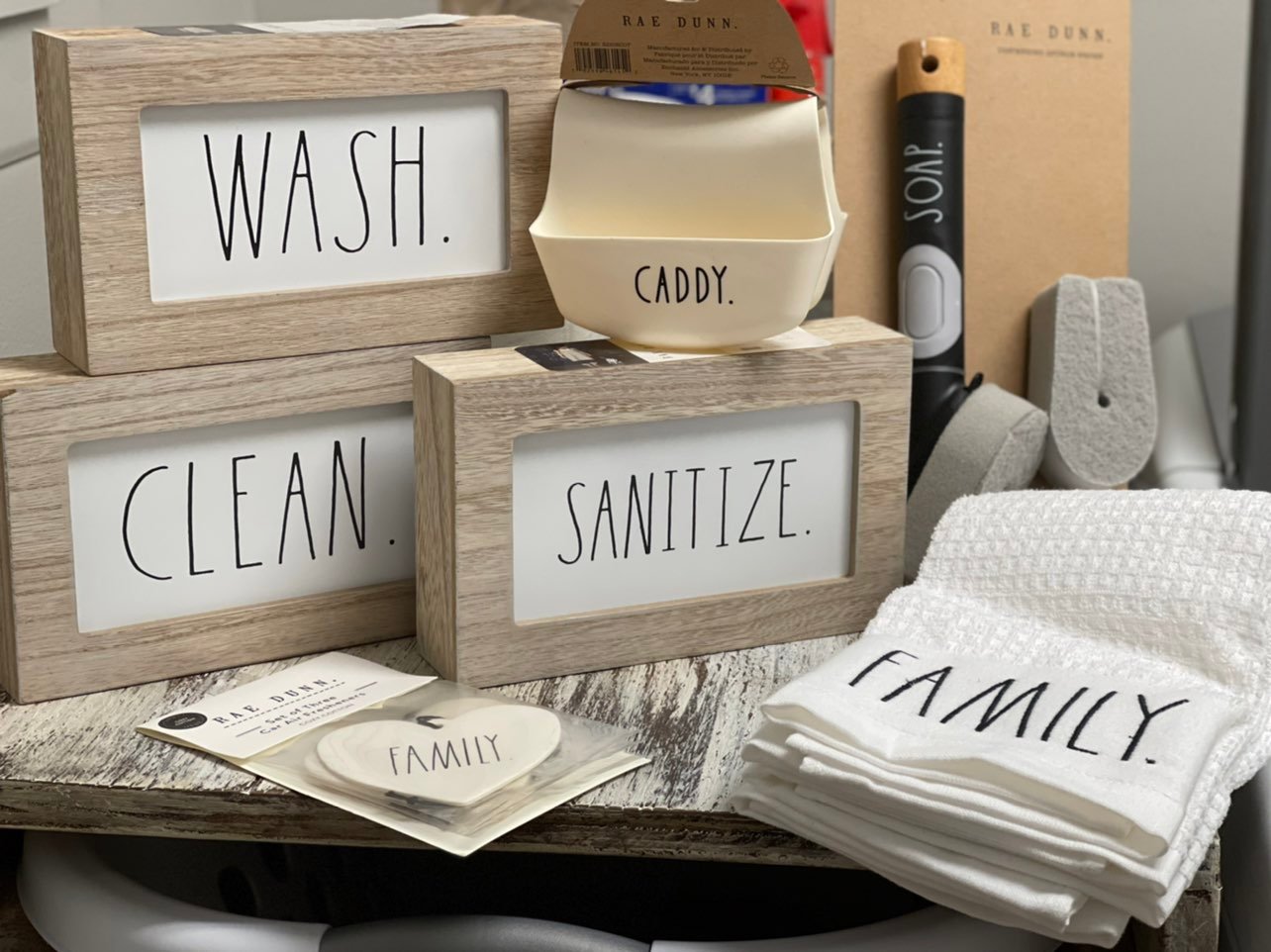 Rae Dunn Cleaning Set