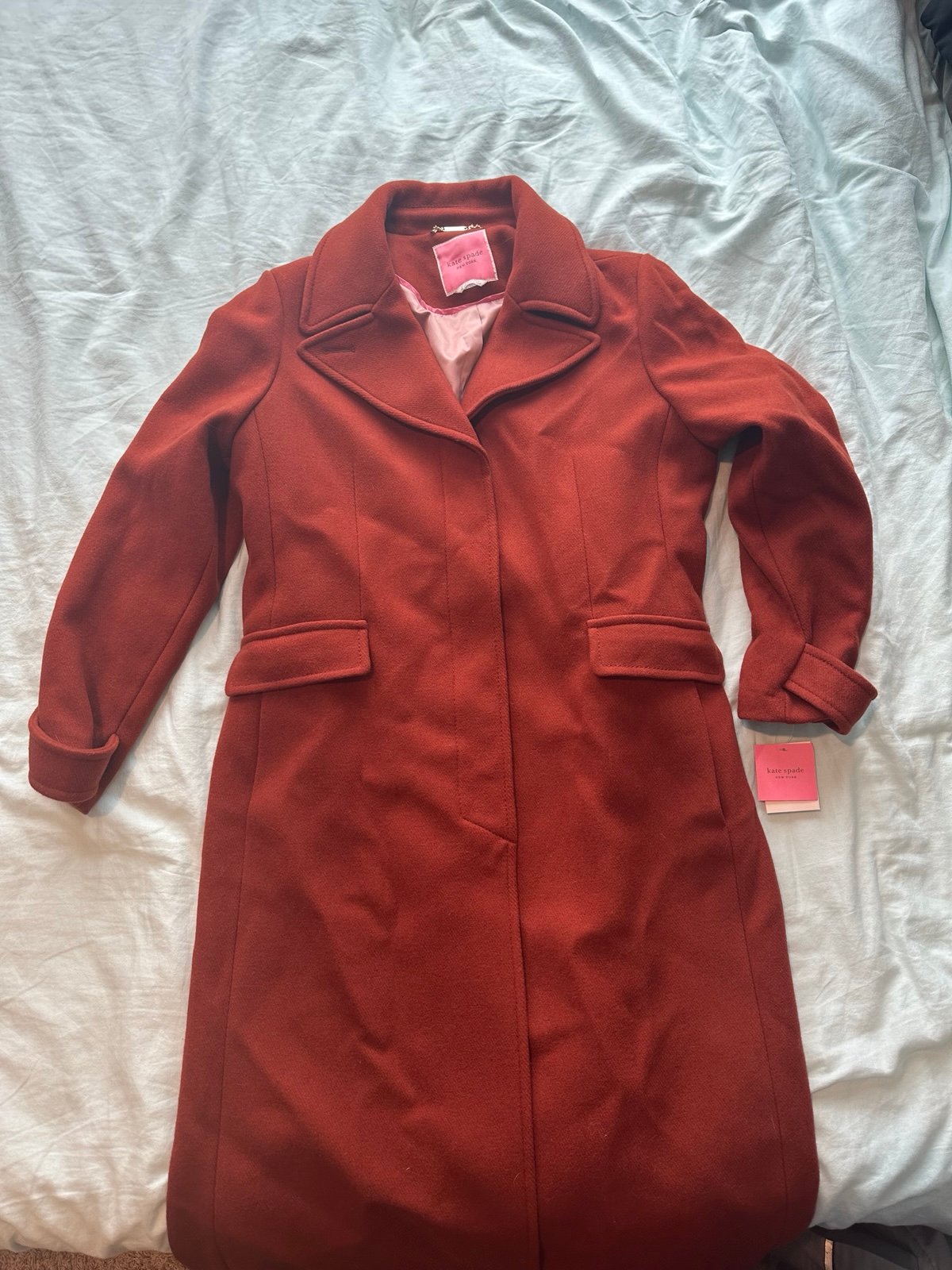NWT Kate Spade Belted Wool Coat (WMNS XL)