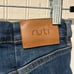 Ruti Distressed fearless wide leg Jeans Womens Size 3 MediumWash Denim y2k 90’s