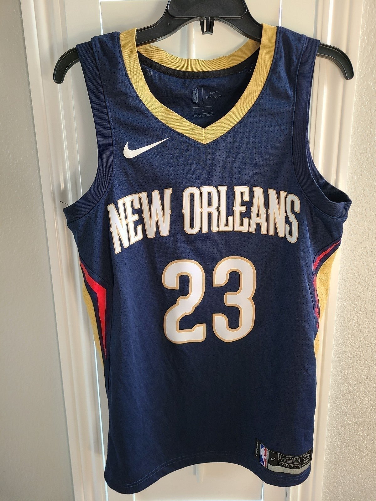 Nike NBA City Edition Swingman Jersey New Orleans Anthony Davis #23 Size Medium