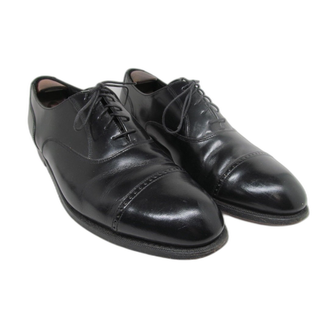 Florsheim Lexington Leather Cap Toe Oxfords Size US 11.5 D Made India