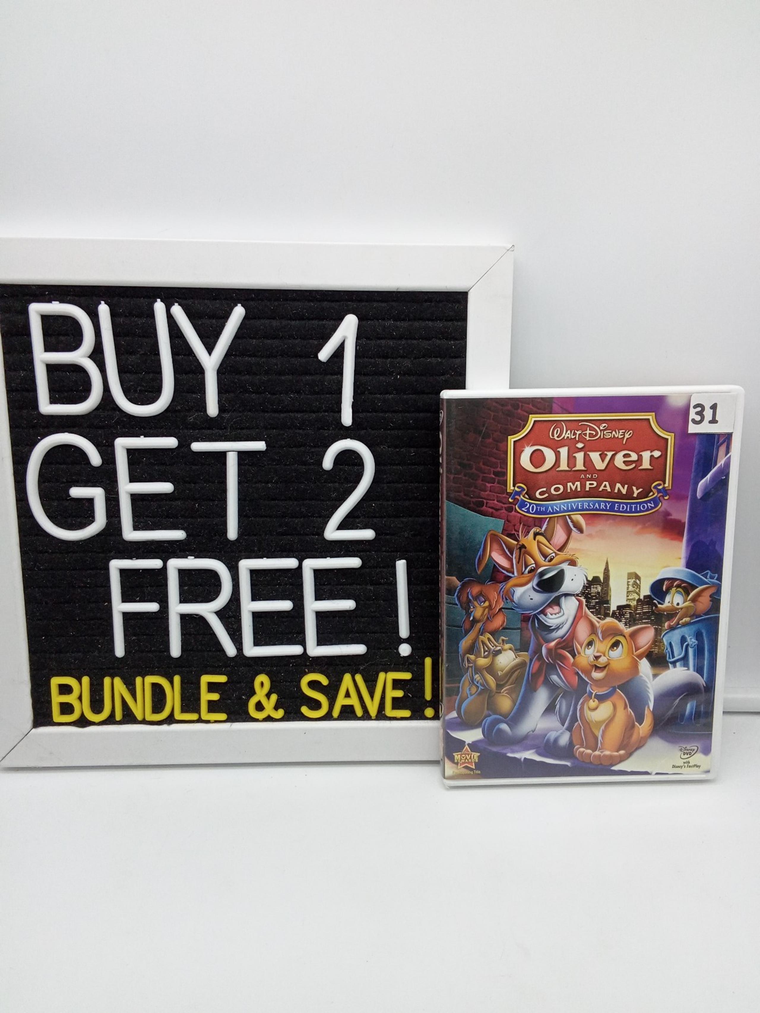 Disney Oliver And Company DVD#J31