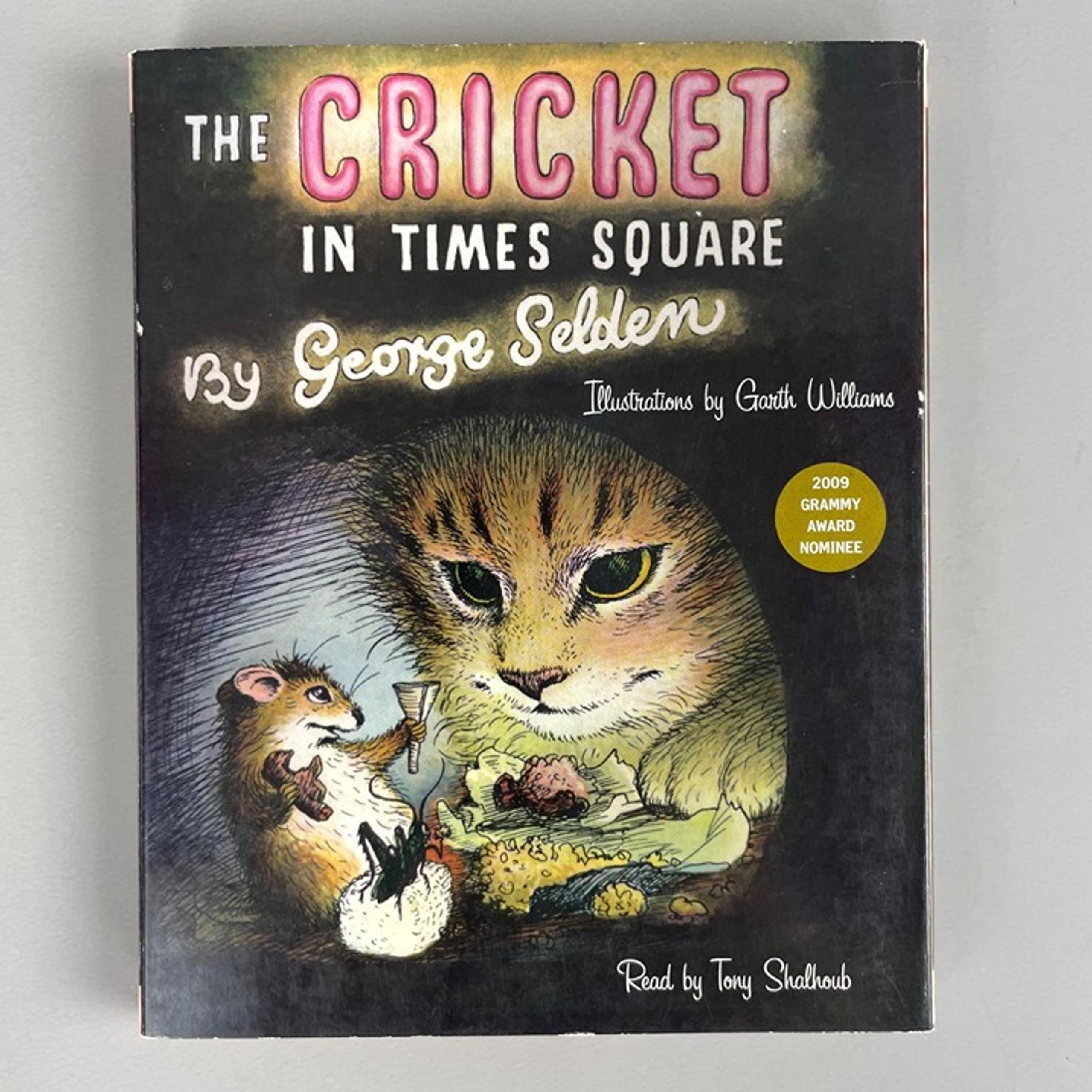 The Cricket In Times Square 2 Disc Audiobook George Selden Read By Tony Shalhoub