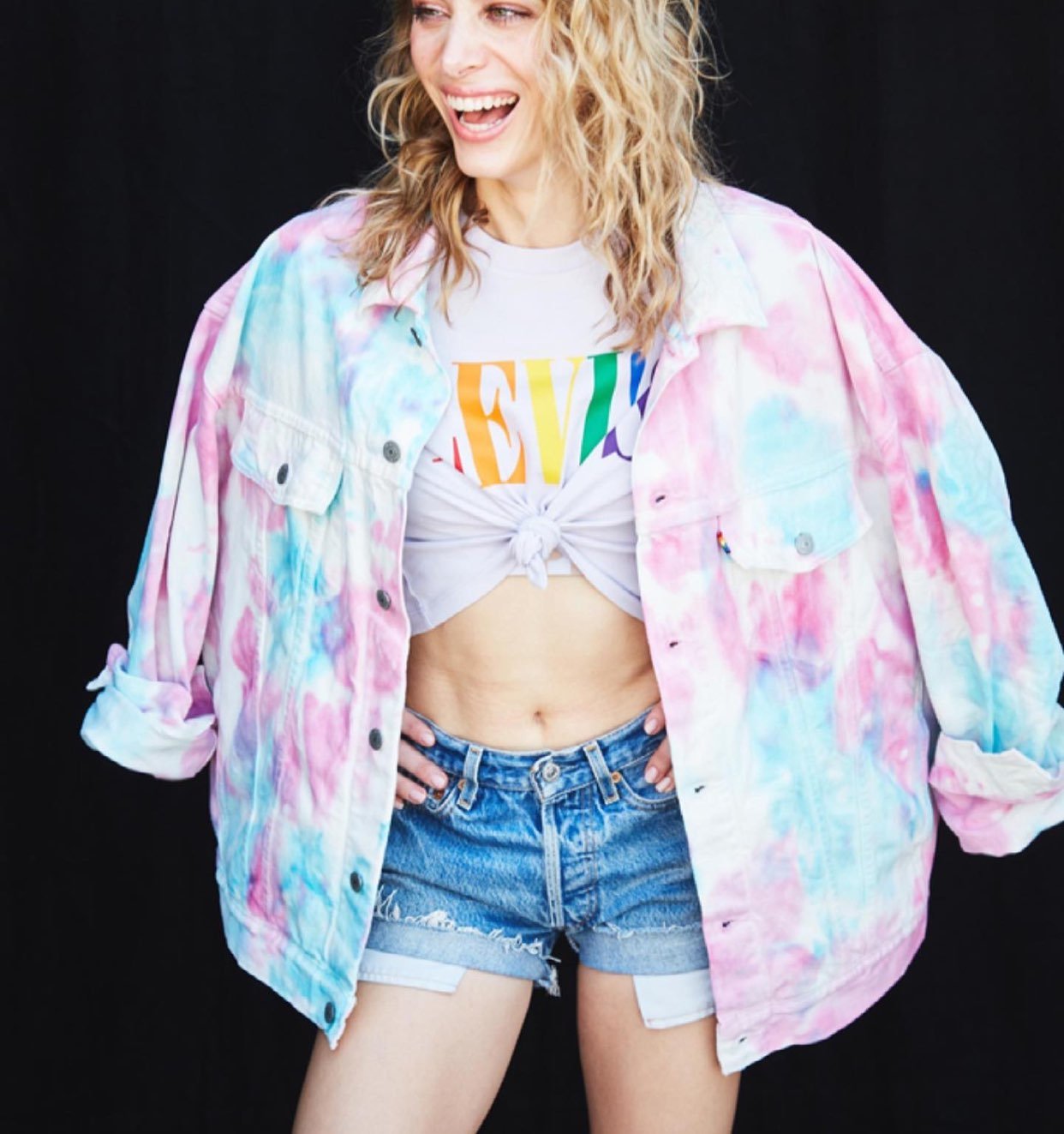 Levis pride oversized tucker jacket