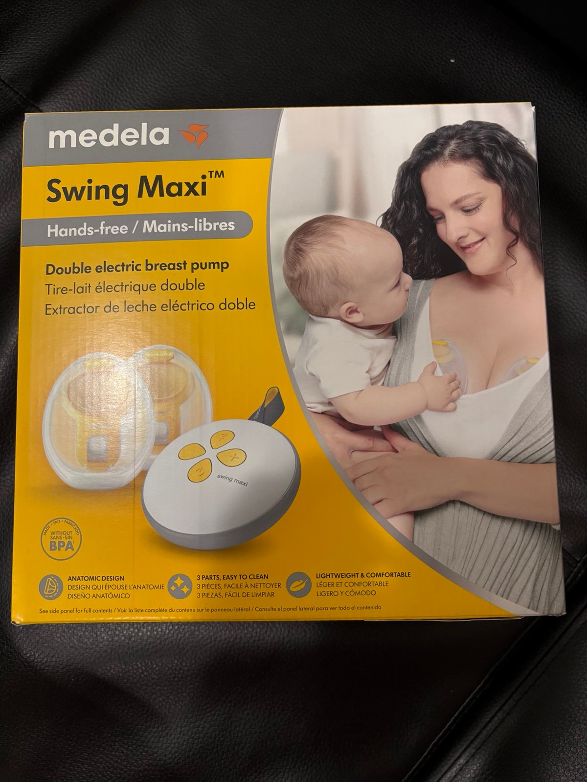 BNIB Medela Swing Maxi Hands Free Double Electric Breast Pump