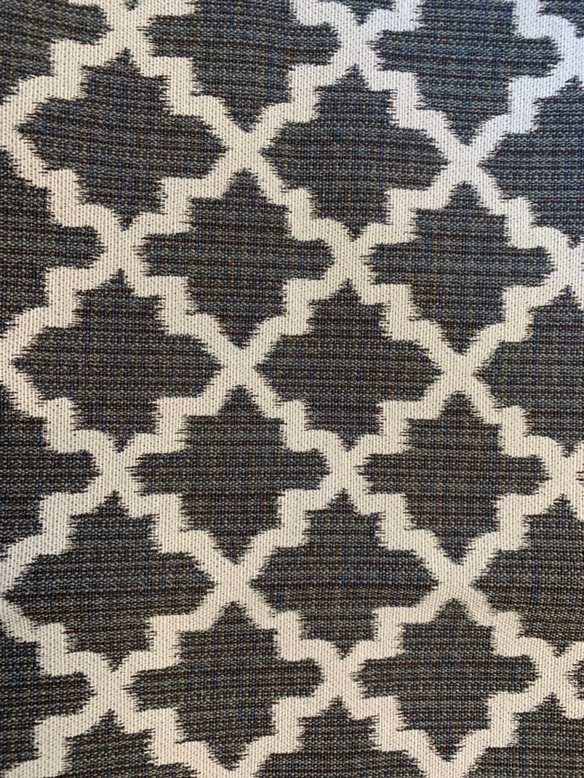 Charcoal Upholstery Fabric Remnant