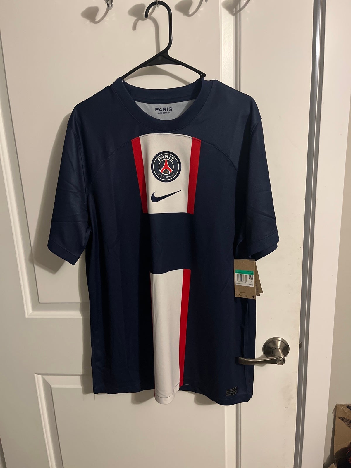 Nike Paris Saint-Germain 22-23 Stadium Home Jersey XL DM1844-411 NWT