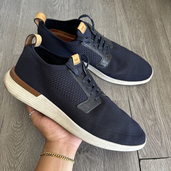 Wolf & Shepherd Navy Blue Swift Knit Shoes Size 11