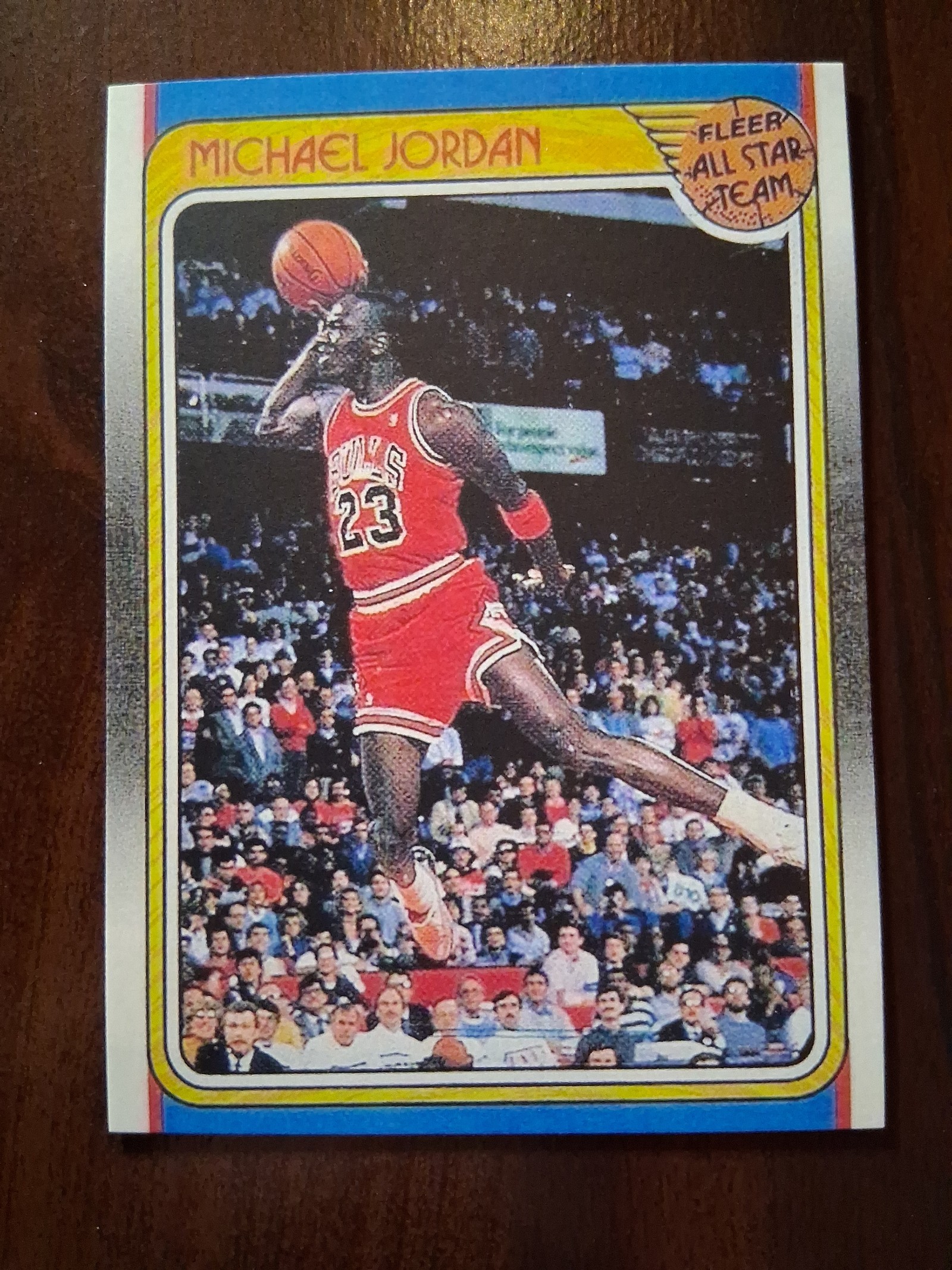 Michael Jordan 1988 All Star Team Fleer No.120