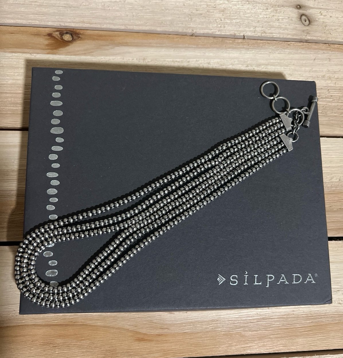 Silpada N1108 Sterling Silver Popcorn Necklace
