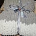 Chunky knit blanket