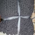 Chunky knit blanket