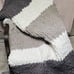 Chunky knit blanket