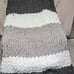 Chunky knit blanket