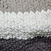 Chunky knit blanket